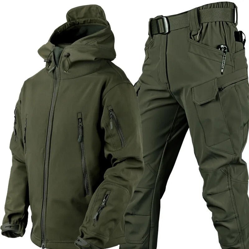 Set – Mens – Autumn & Winter – Heren Outdoor Set met Waterdichte Bescherming – Montford Co - Montford & Co