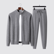 Set – Mens – Autumn & Winter – Soft Comfort Merino Wool Two Piece Lounge Set – Montford Co - Montford & Co