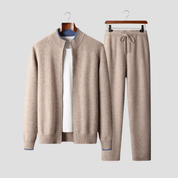 Set – Mens – Autumn & Winter – Soft Comfort Merino Wool Two Piece Lounge Set – Montford Co - Montford & Co