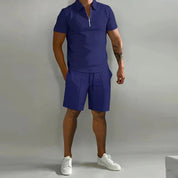 Set – Mens – Spring & Summer – Heren Polo Shirt en Short – Montford Co - Montford & Co