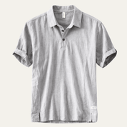 Short Sleeve Casual Polo Shirt - Montford & Co