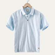 Short Sleeve Casual Polo Shirt - Montford & Co