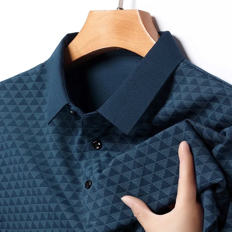 Silk - Blend Polo Shirt - Montford & Co