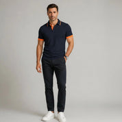 Slim Fit Casual Polo Shirt - Montford & Co