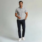 Slim Fit Trendy Summer Polo Shirt - Montford & Co