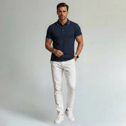 Slim Fit Trendy Summer Polo Shirt - Montford & Co