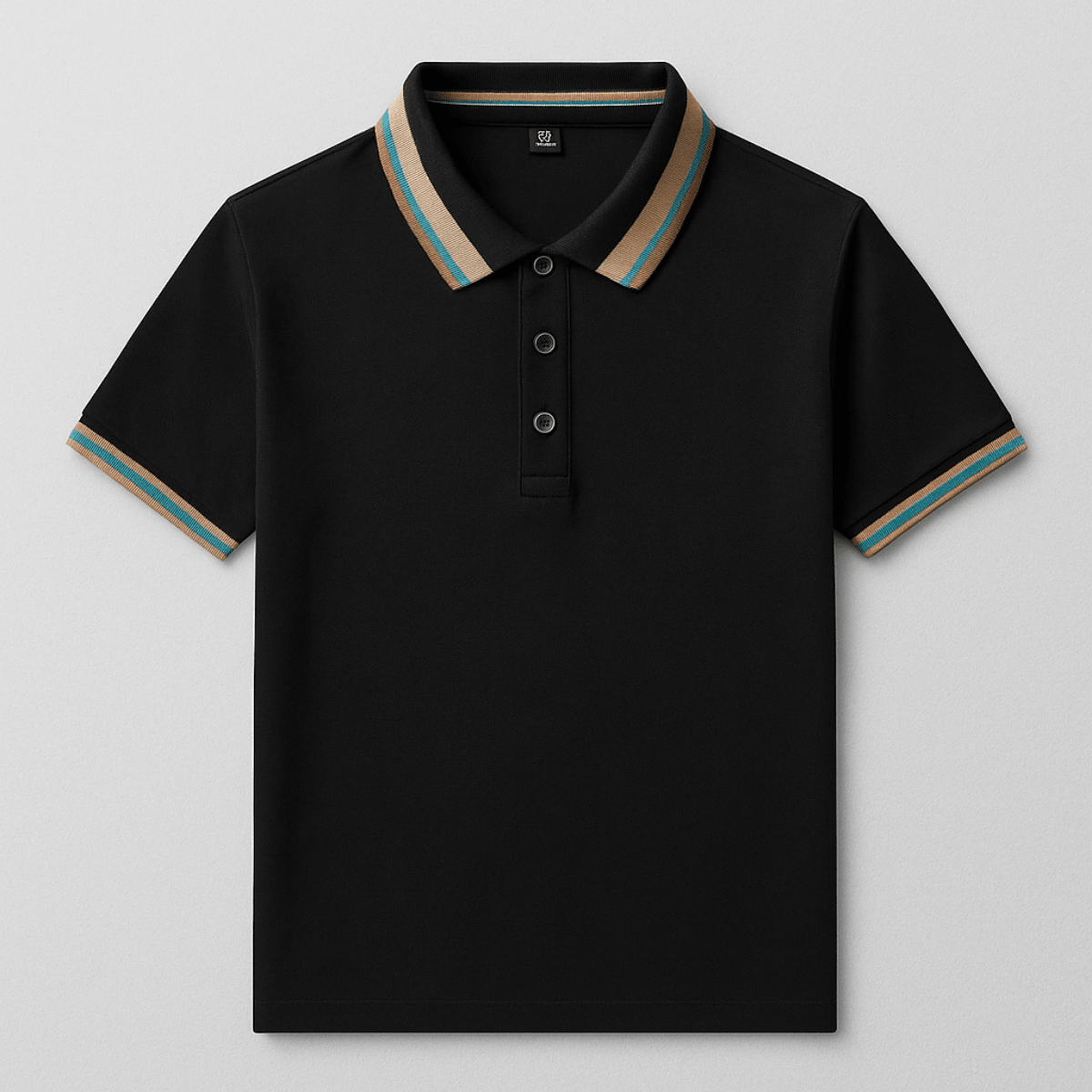 Striped Cotton Polo Shirt - Montford & Co