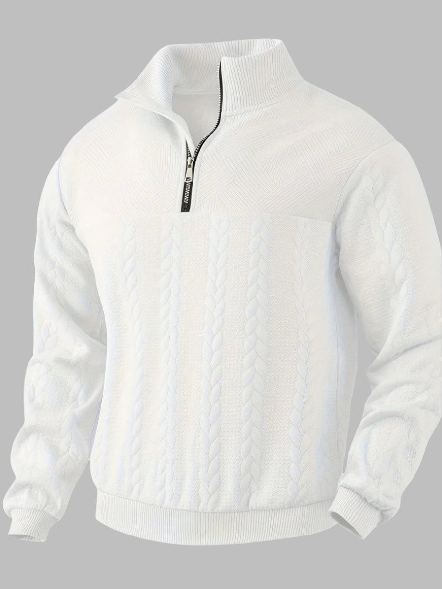 Sweater – Cozy Cable Knit Comfort for Casual Outings - Montford & Co
