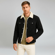 Thickened Denim Fleece Jacket - Montford & Co