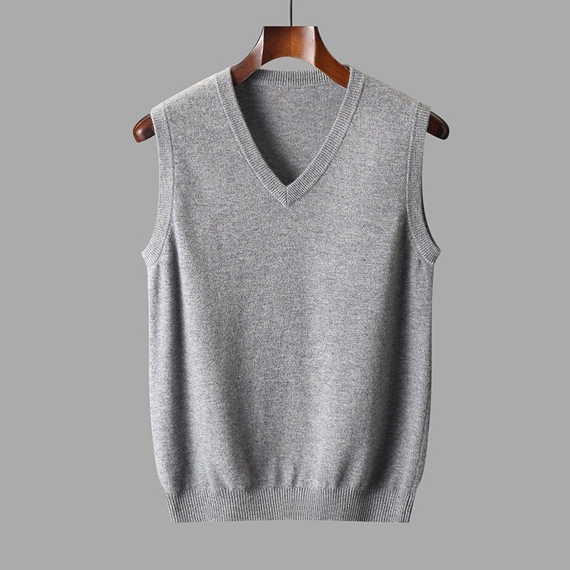 Top – Heren – Autumn & Winter – Spencer Voor Heren Met V - hals – Montford Co - Montford & Co