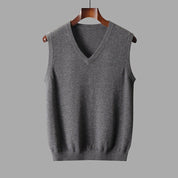 Top – Heren – Autumn & Winter – Spencer Voor Heren Met V - hals – Montford Co - Montford & Co