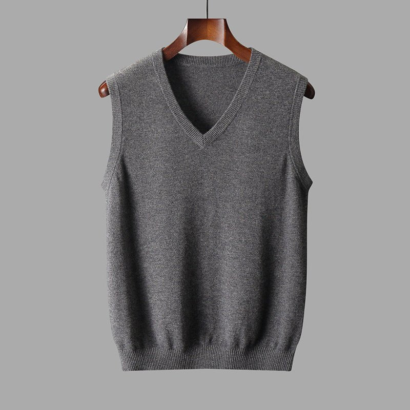 Top – Heren – Autumn & Winter – Spencer Voor Heren Met V - hals – Montford Co - Montford & Co