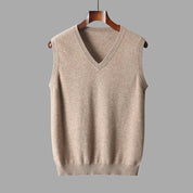 Top – Heren – Autumn & Winter – Spencer Voor Heren Met V - hals – Montford Co - Montford & Co