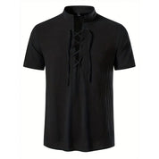 Top – Mens – All Season – Men's Lightweight Breathable Cotton Linen Shirt – Montford Co - Montford & Co