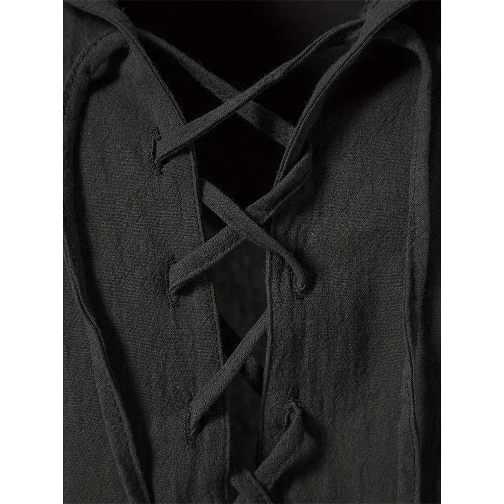 Top – Mens – All Season – Men's Lightweight Breathable Cotton Linen Shirt – Montford Co - Montford & Co