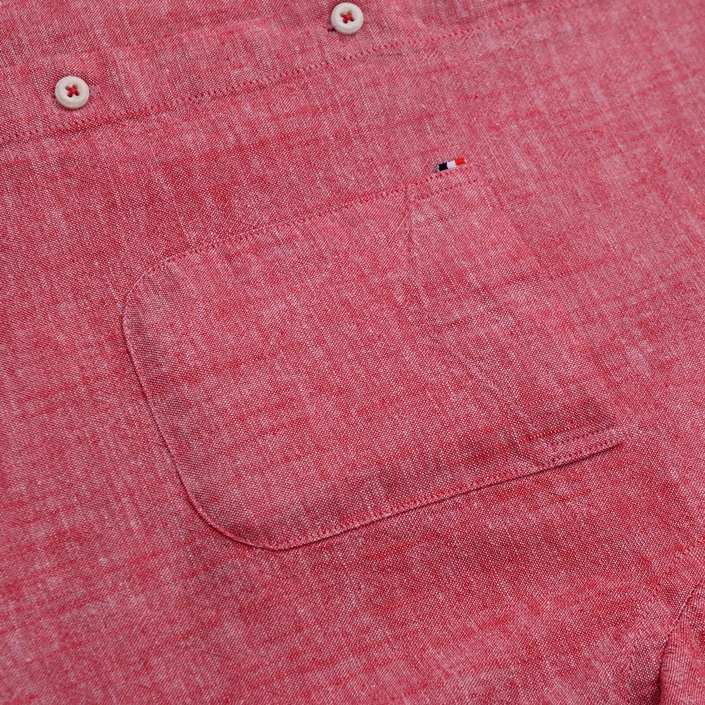 Top – Mens – Spring &amp; Summer – Linen Button - Down Collar Shirt – Montford Co - Montford & Co