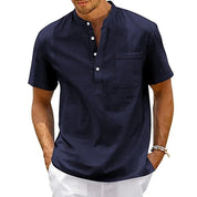 Top – Mens – Spring &amp; Summer – Men's Cotton Short Sleeve T-Shirt – Montford Co - Montford & Co