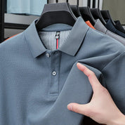 Top – Mens – Spring & Summer – Men's Pure Cotton Short Sleeved Polo Shirt – Montford Co - Montford & Co
