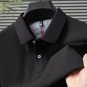 Top – Mens – Spring & Summer – Men's Pure Cotton Short Sleeved Polo Shirt – Montford Co - Montford & Co