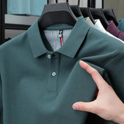 Top – Mens – Spring & Summer – Men's Pure Cotton Short Sleeved Polo Shirt – Montford Co - Montford & Co
