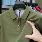 Top – Mens – Spring & Summer – Men's Pure Cotton Short Sleeved Polo Shirt – Montford Co - Montford & Co