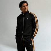 Tracksuit Set with Striped Design - Montford & Co