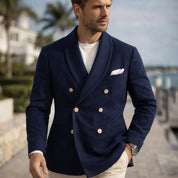 V Neck Double Breasted Shirt - Montford & Co