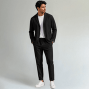 Vacation Suit Set with Wrinkled Texture - Montford & Co