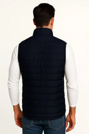 Vest Cotton - Filled Sleeveless Winter Vest - Montford & Co
