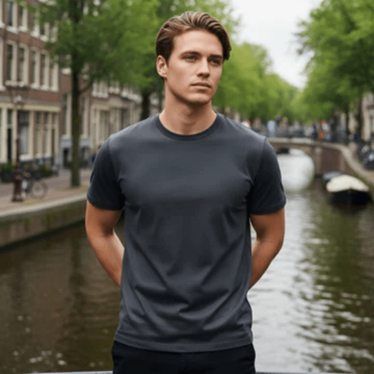 Wentworth Premium Crew Neck Cotton T-Shirt - Montford & Co