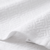 White Textured Polo Shirt - Montford & Co