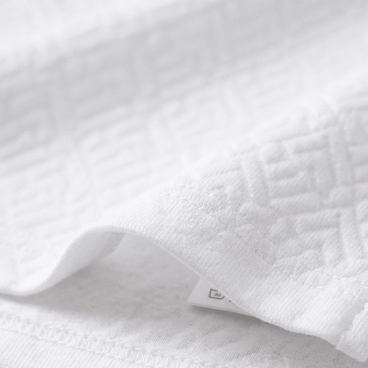 White Textured Polo Shirt - Montford & Co