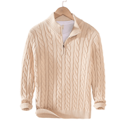 Zip Cable Sweater Trousers Set - Montford & Co