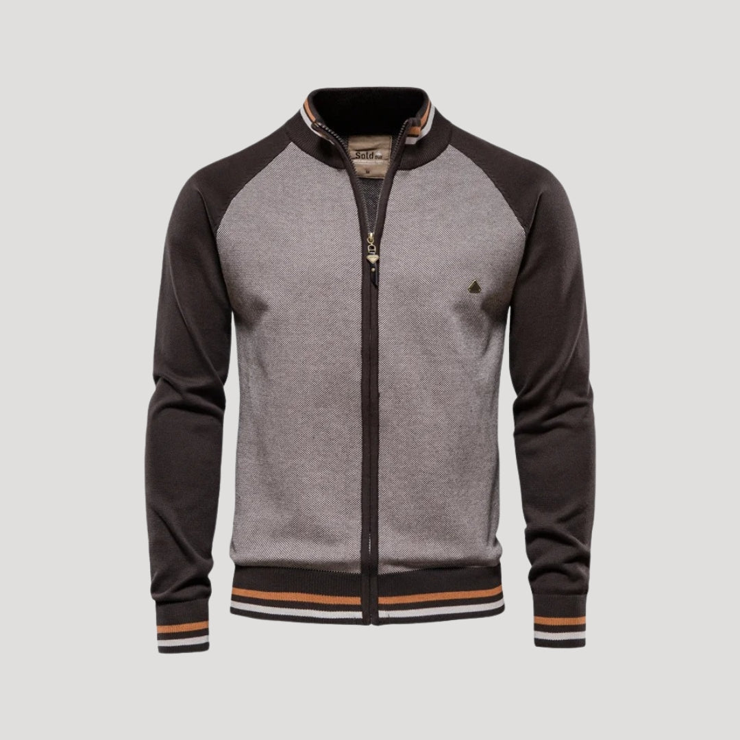 Zip Knit Jacket - Montford & Co