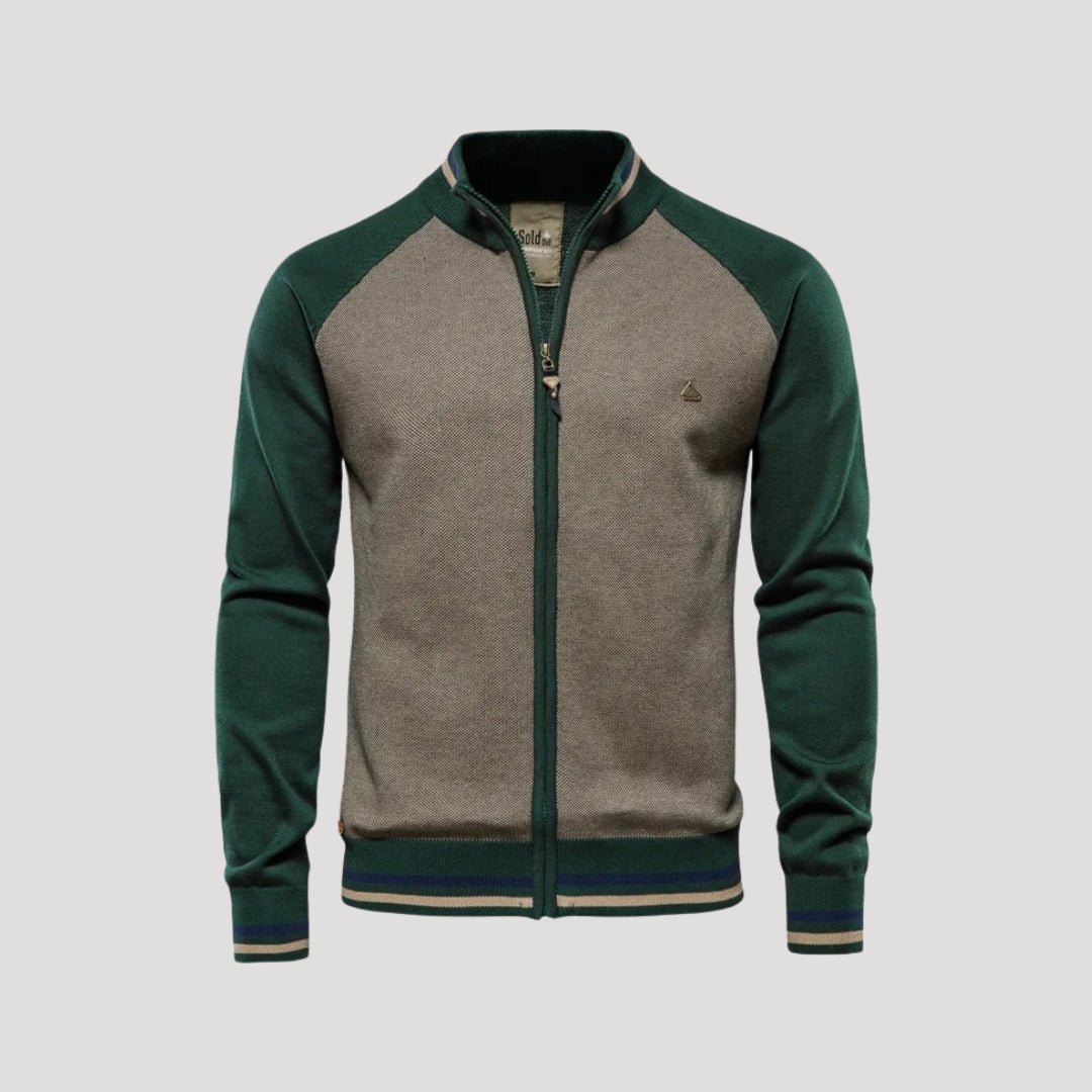 Zip Knit Jacket - Montford & Co