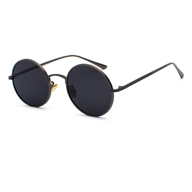 Zonnebril – Heren – All Season – Rond Metalen Montuur Met UV400 Bescherming – Montford Co - Montford & Co