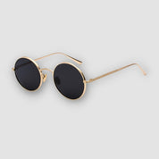 Zonnebril – Heren – All Season – Rond Metalen Montuur Met UV400 Bescherming – Montford Co - Montford & Co