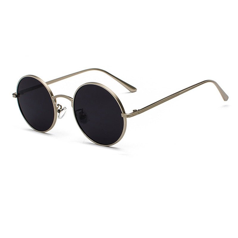 Zonnebril – Heren – All Season – Rond Metalen Montuur Met UV400 Bescherming – Montford Co - Montford & Co