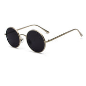 Zonnebril – Heren – All Season – Rond Metalen Montuur Met UV400 Bescherming – Montford Co - Montford & Co