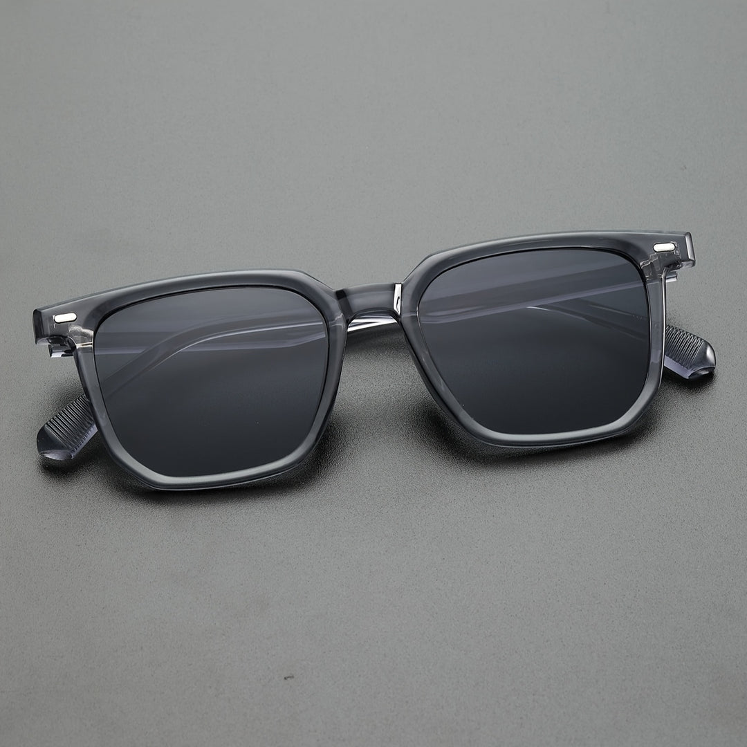 Zonnebril – Mens – All Season – Heren Zonnebril met Vintage Vierkant Frame – Montford Co - Montford & Co